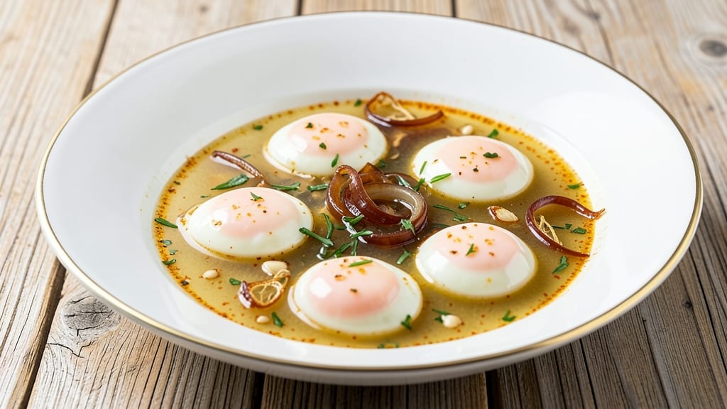 Sipo Egg Recipe Without Shrimp: Silky Ginger-Turmeric Broth With Egg Ribbons