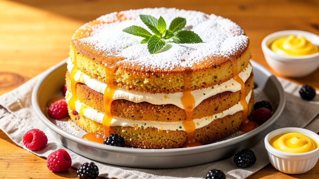5 Egg Cake Recipe: Light-as-Air Layers With Citrus Zest Twist