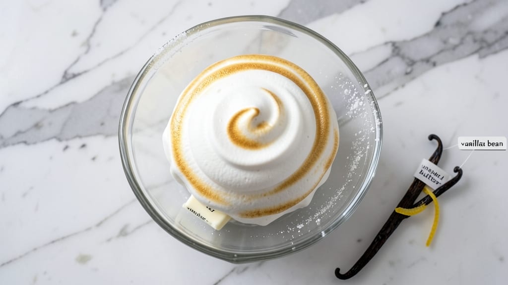 1 Egg Meringue Recipe: Light-as-Air Clouds With Vanilla Bean Swirls