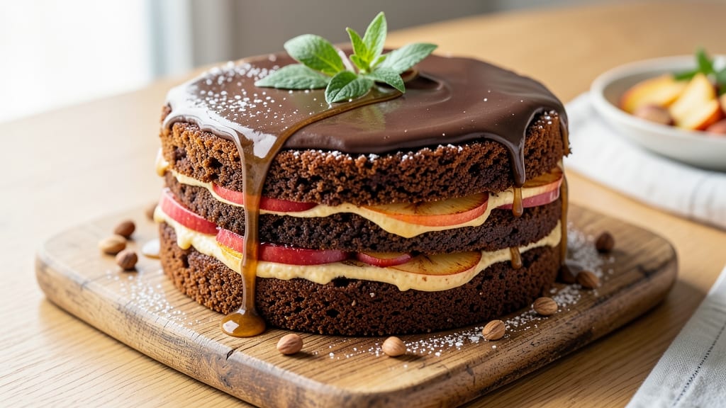 Apple Egg Cocoa Cake Recipe: Warm Spice Swirls and Moist Crumb Magic