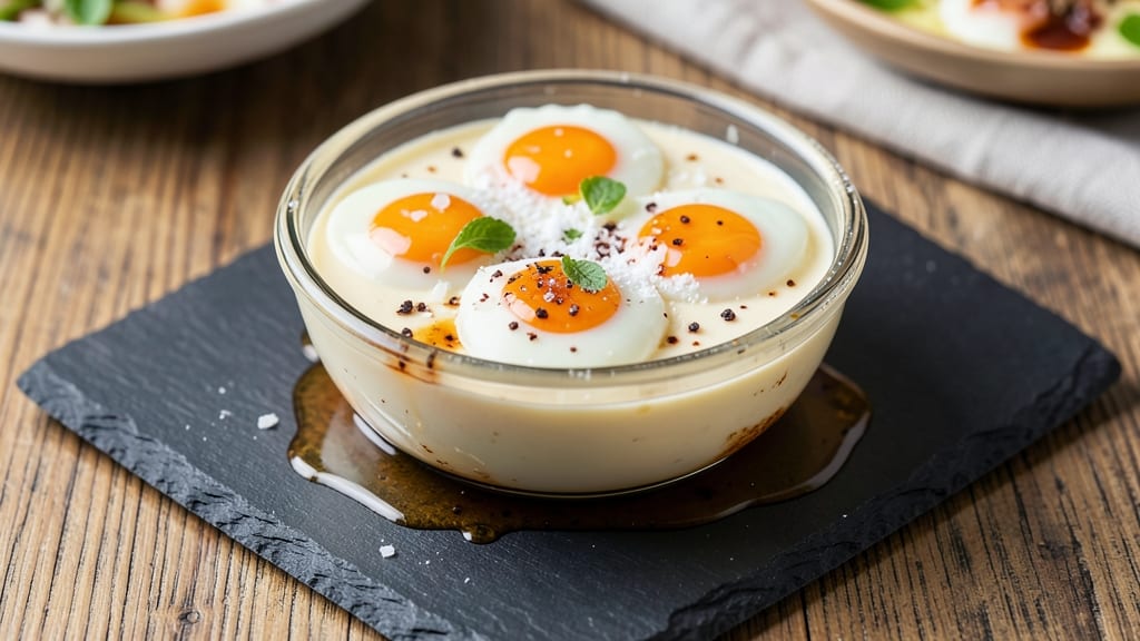 Sous Vide Egg Custard Recipe: Precision-Tempered Silken Perfection