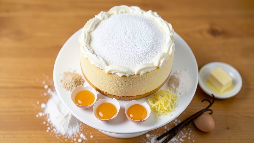 5 Egg Sponge Cake Recipe: Light as Cloud With Vanilla Bean Swirls