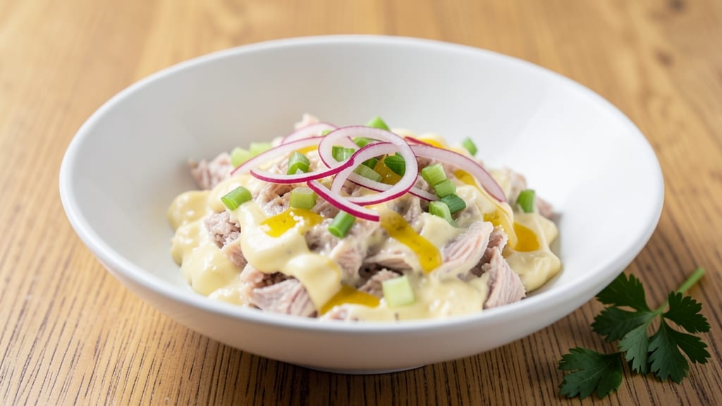 Tuna Egg Spread Recipe: Crunchy Celery and Zesty Lemon Twist