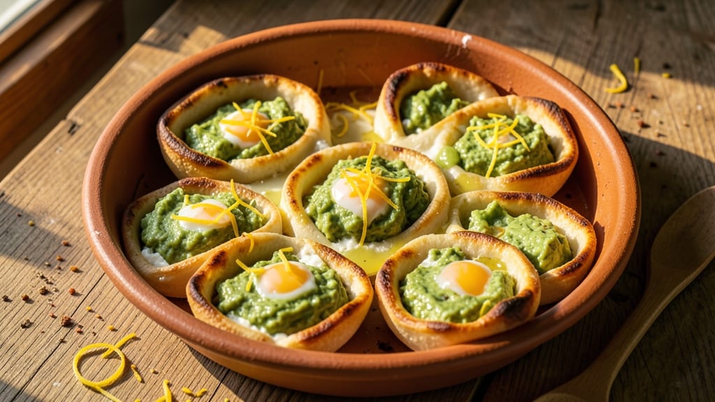 Avocado, Cottage Cheese, and Egg Bread Recipe: Crispy Tortilla Cups with Creamy Fusion Filling