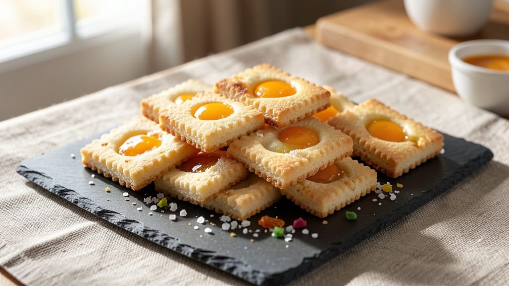 Shortbread Recipe With Egg Yolk: Crispy Edges, Silky Yolk Heart