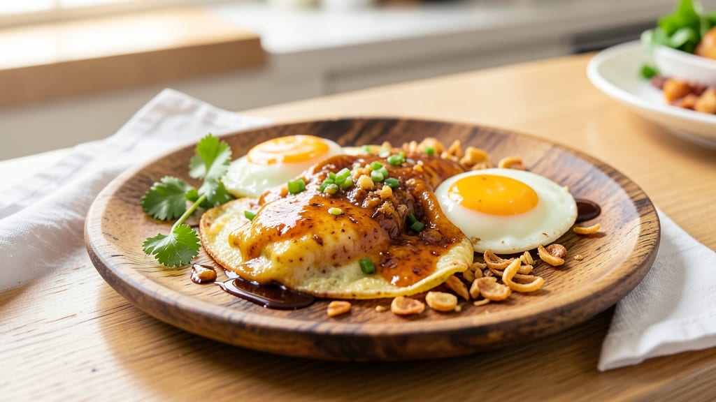 Sipo Egg Filipino Recipe: Crispy Tortilla Cups With Silky Yolk and Soy-Ginger Zing
