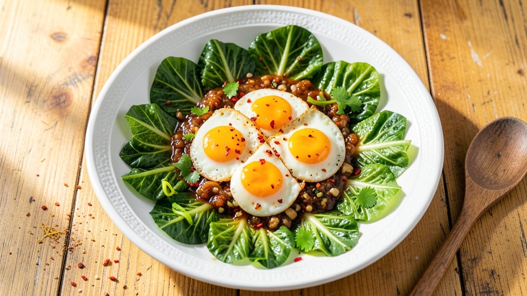 Vietnamese Cabbage and Egg Recipe: Crispy Wok-Fried Bites with Silky Yolk