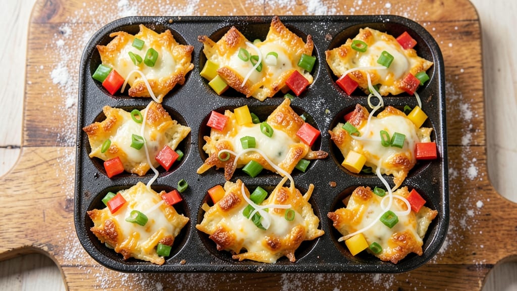 Air Fryer Egg Muffin Recipe: Crispy Tortilla Cups With Foil-Sealed Yolk Magic