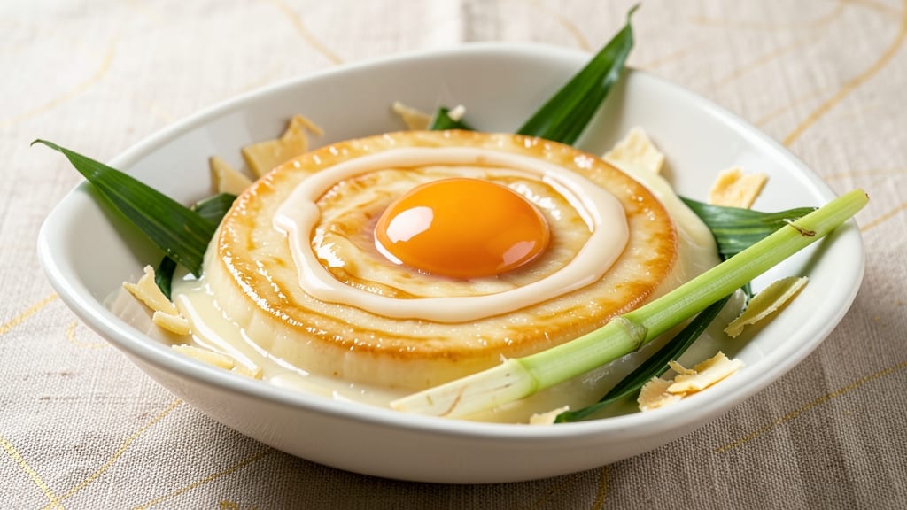Thai Egg Custard Recipe: Fragrant Coconut Milk and Lemongrass Swirls