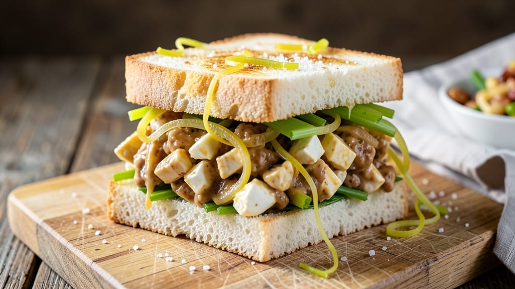 Sweet Egg Salad Sandwich Recipe: Crunchy Celery and Sweet Onion Magic
