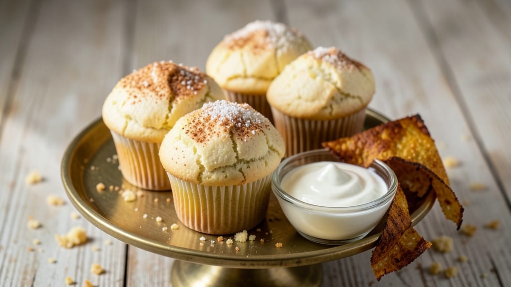 2 Egg Cupcakes Recipe: Crispy Tortilla Shells With Foil-Sealed Yolk Treasure