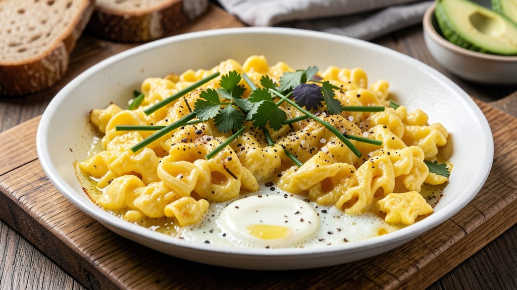 Anthony Bourdain's Scrambled Egg Recipe: Smoky Butter and Herb-Packed Brilliance