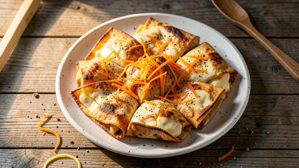 Egg Crackers Recipe: Crispy Tortilla Cups With Foil-Sealed Yolk Surprise