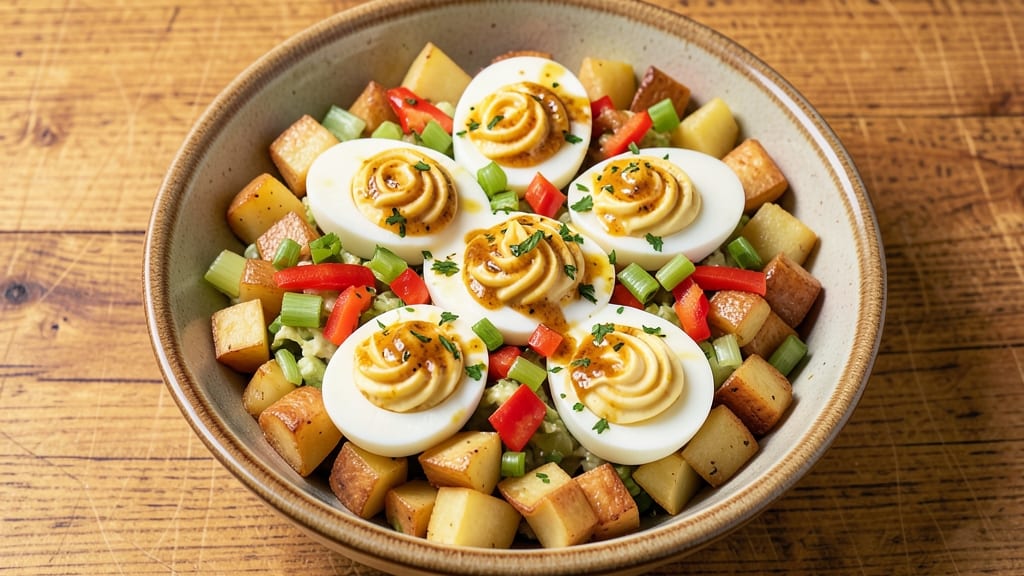 Southern Deviled Eggs and Potato Salad Recipe: Bold Southern Flavors in One Bowl