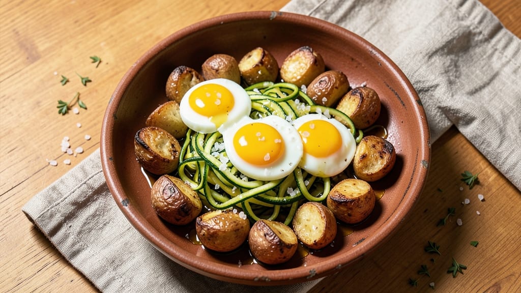 Zucchini Egg Potato Recipe: Savory Hash with Crispy Edges and Soft Centers