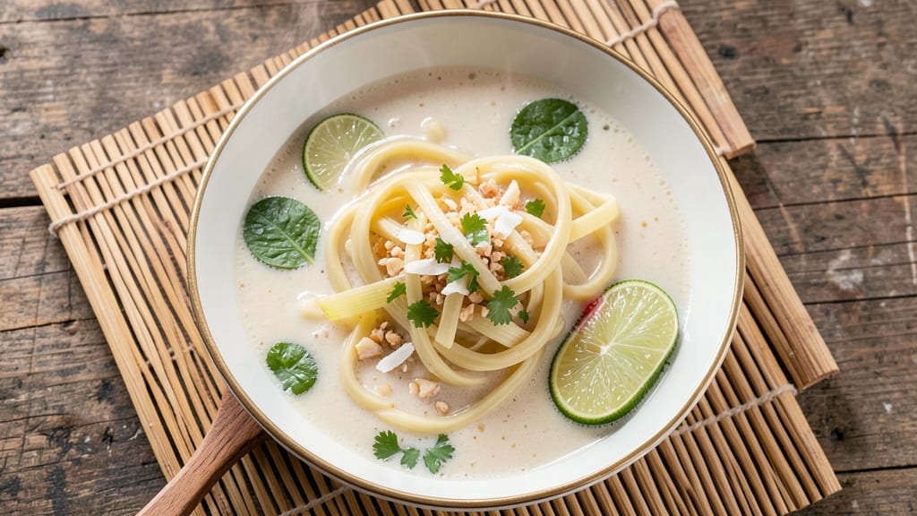 Thai Egg Drop Soup Recipe: Silky Ribbons in Aromatic Ginger-Lime Broth