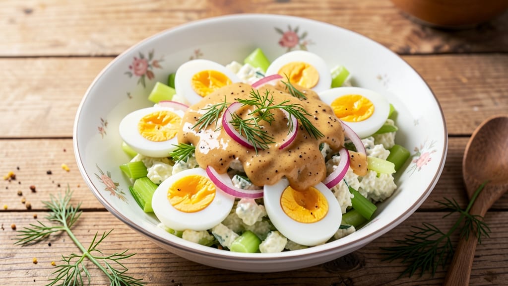 Award-Winning Egg Salad Recipe: Creamy With Crunchy Celery Bite