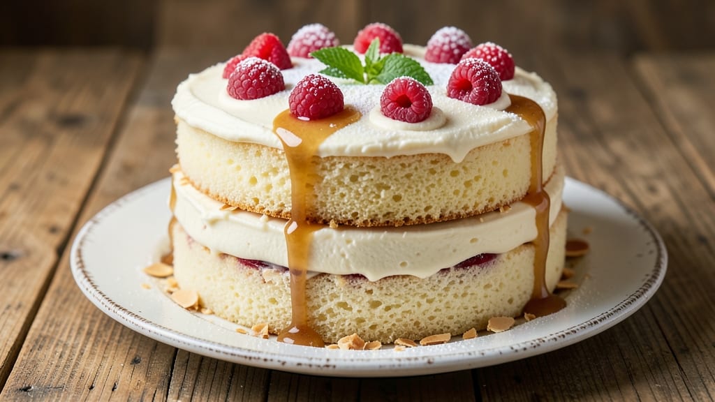 2-Egg Vanilla Cake Recipe: Moist Layers Without Overmixing Tricks