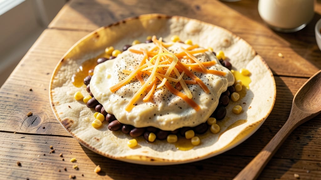 Tortilla Wraps With Egg Filling Recipe: Breakfast Burrito Crunch With Runny Yolk Magic