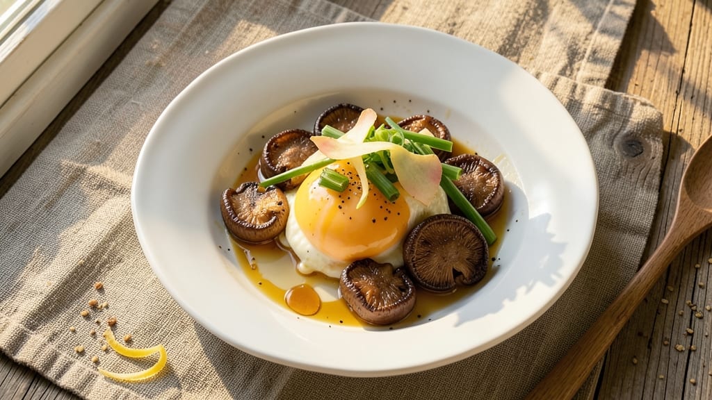 Steamed Egg and Mushroom Recipe: Silky Textures and Earthy Umami Harmony