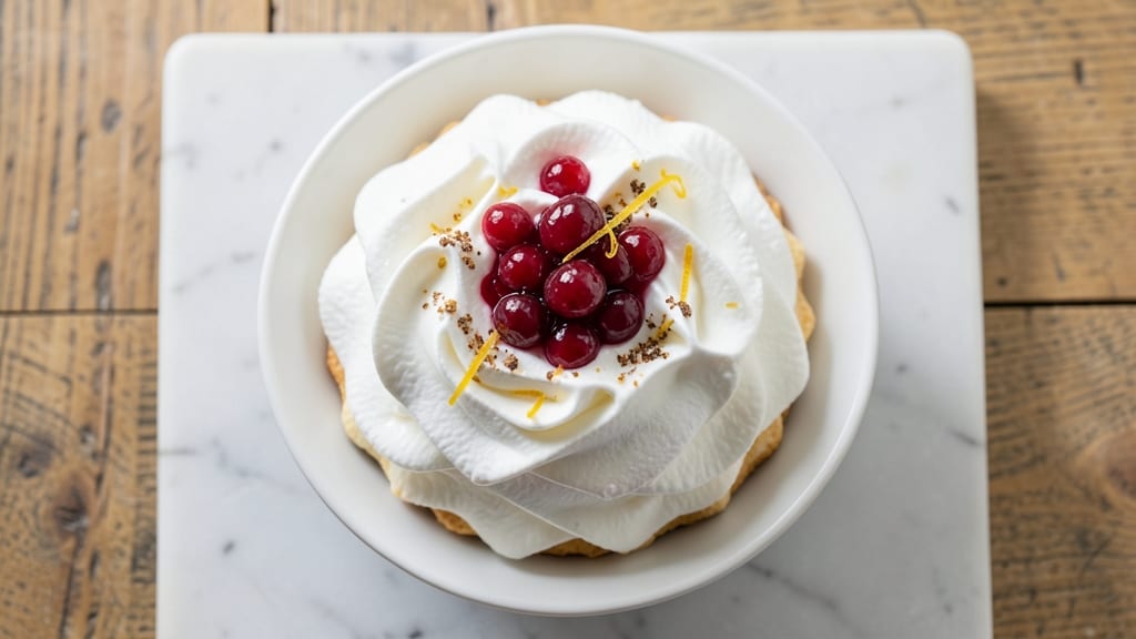 2 Egg Pavlova Recipe: Light as Air Crisp Shells With Citrus Zest