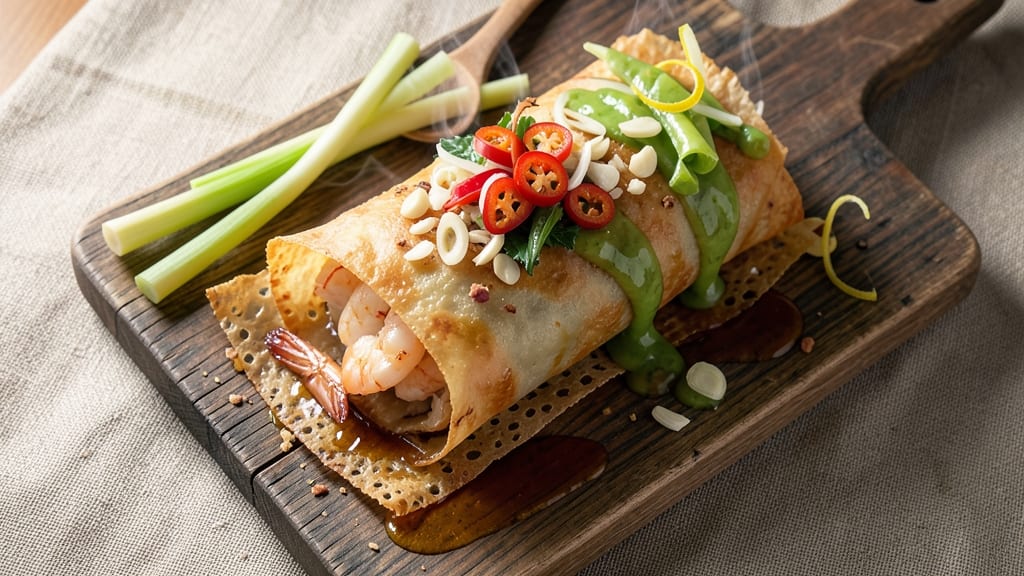 Vietnamese Shrimp Egg Rolls Recipe: Crispy Wraps With Zesty Lemongrass Filling