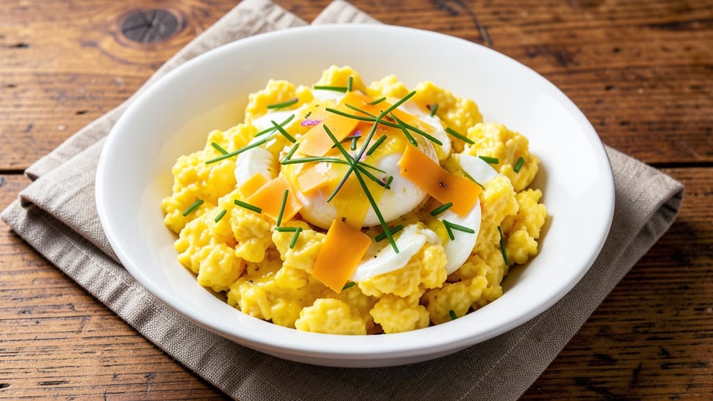 6 Egg Scrambled Egg Recipe: Ultra-Fluffy Clouds in 10 Minutes