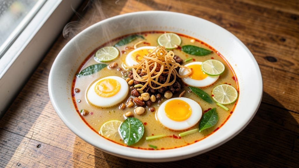 Thai Egg Soup Recipe: Fragrant Ginger-Lime Broth with Silky Egg Ribbons
