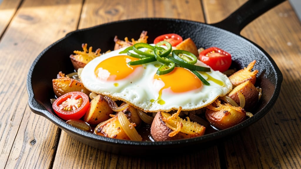 Tomato Egg Fry Recipe: Spiced Potato and Egg Crunch in 20 Minutes