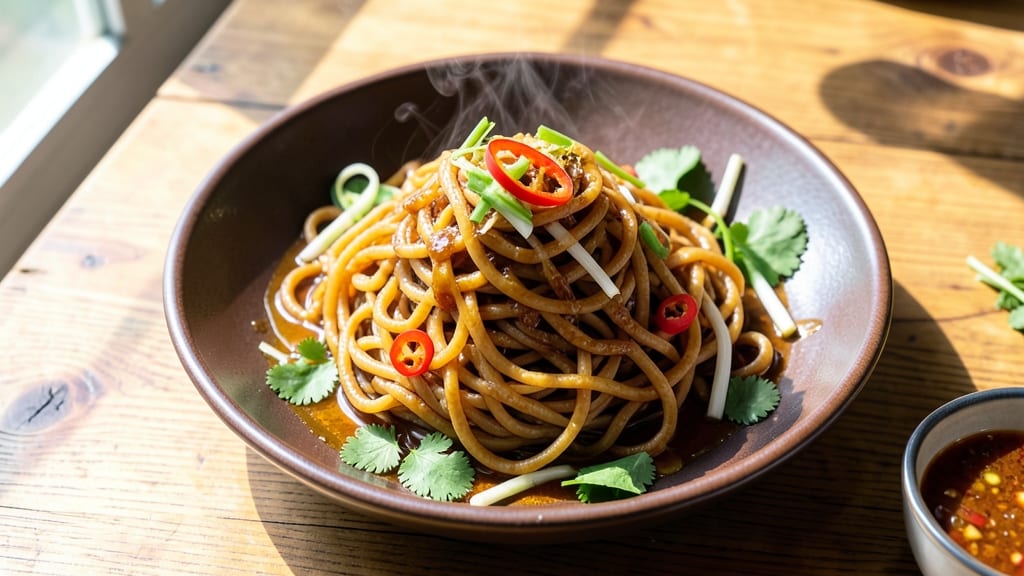 Vietnamese Dry Egg Noodles Recipe: Crispy Noodles With Silky Yolk Magic