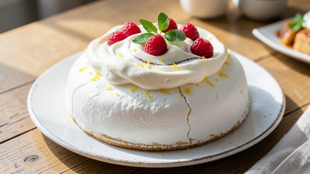 2 Egg White Pavlova Recipe: Crispy Shell With Light-as-Air Meringue
