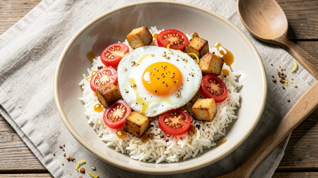 Spam and Egg Rice Bowl Recipe: Savory Umami Crunch Meets Silky Yolk Brilliance