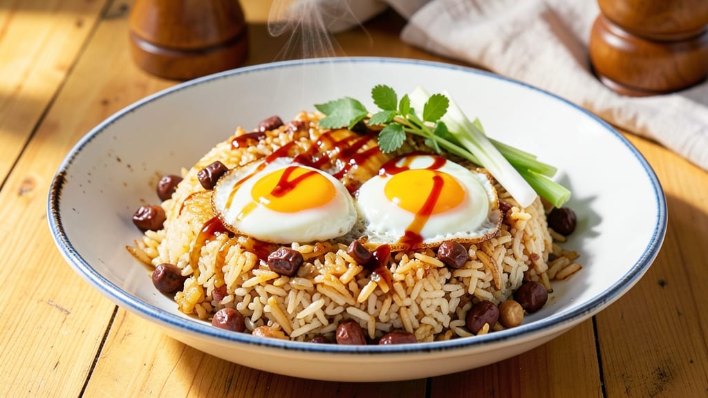 Shan Chinese Egg Fried Rice Recipe: Wok-Tossed Umami Bomb With Day-Old Rice Magic