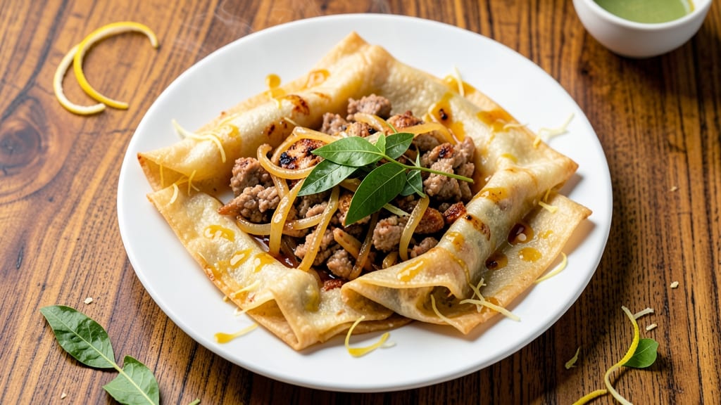 Sri Lankan Egg Rolls Recipe: Spiced Coconut and Curry Leaf Crunch