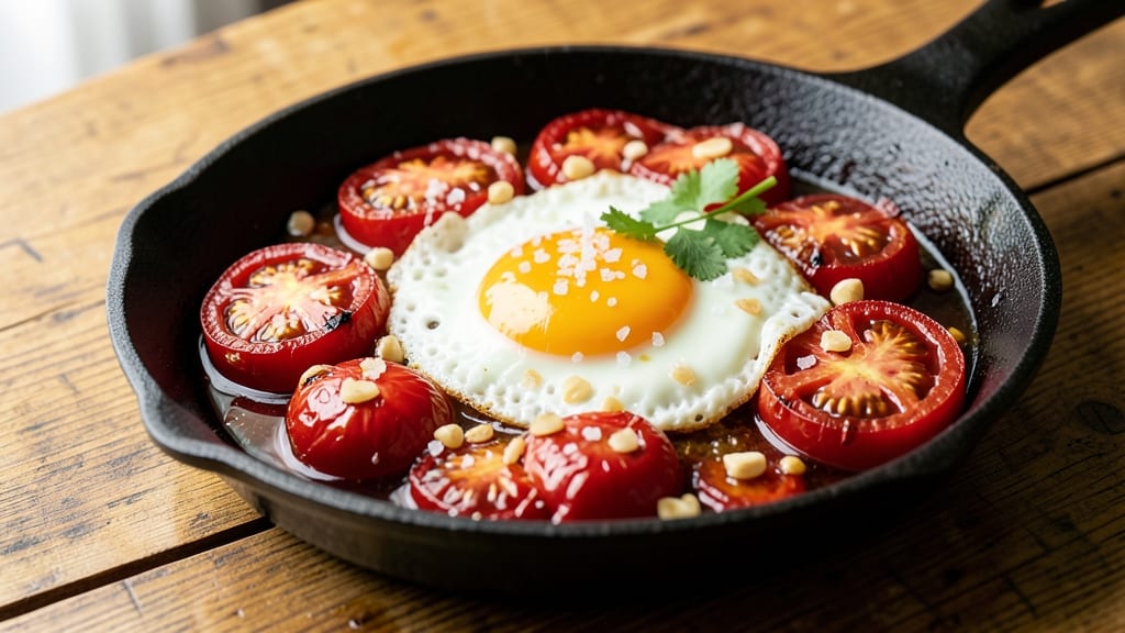 Tomato Fried Egg Chinese Recipe: Silky Yolk Meets Tangy Tomato Sauce