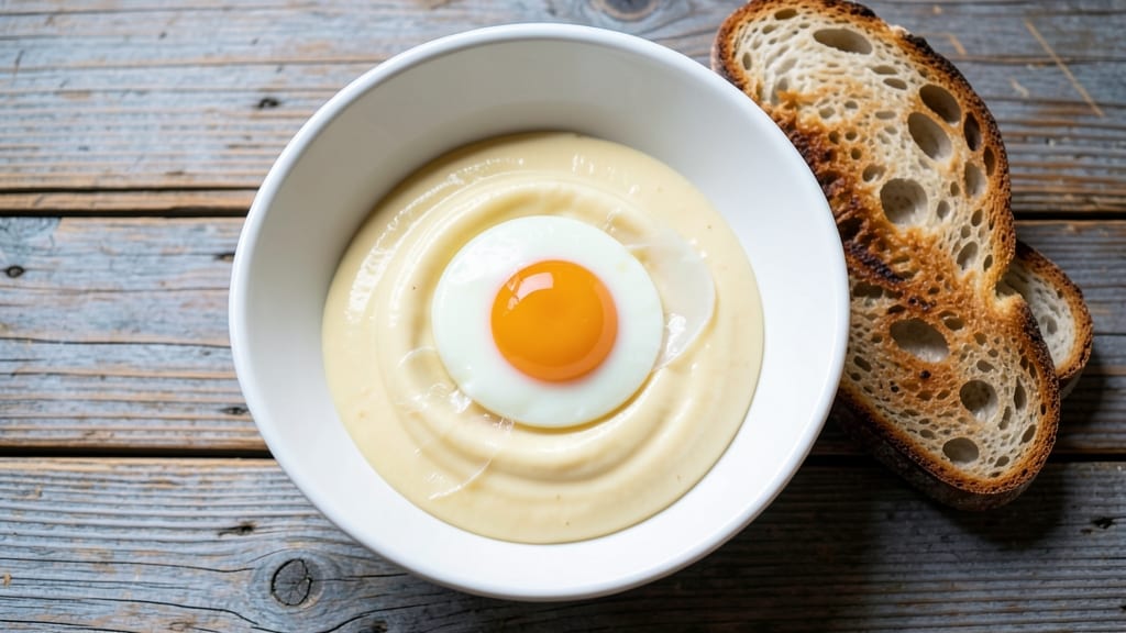 Soft-Boiled Eggs With Mayonnaise Recipe: Runny Yolk Brilliance in Creamy Embrace