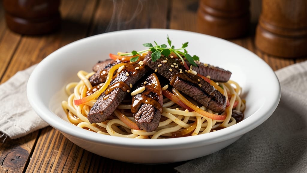 Simple Beef and Egg Noodles Recipe: One-Pan Savory Simplicity