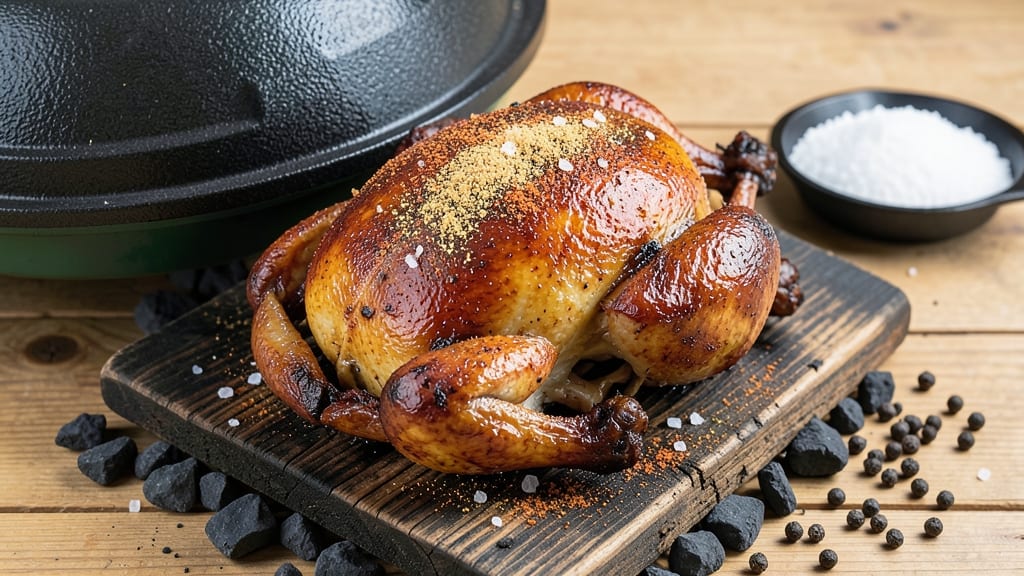 Smoked Chicken on Big Green Egg Recipe: Smoky Depth and Juicy Tenderness