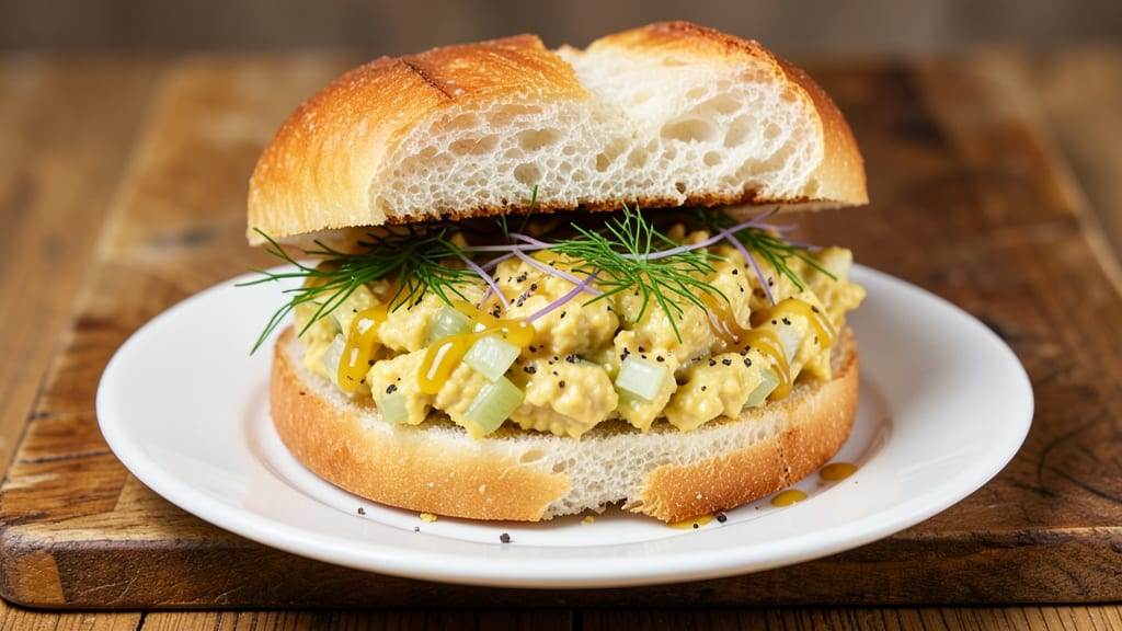 Willett Egg Salad Sandwich Recipe: Crispy Bread Hugs Creamy Herb-Packed Filling