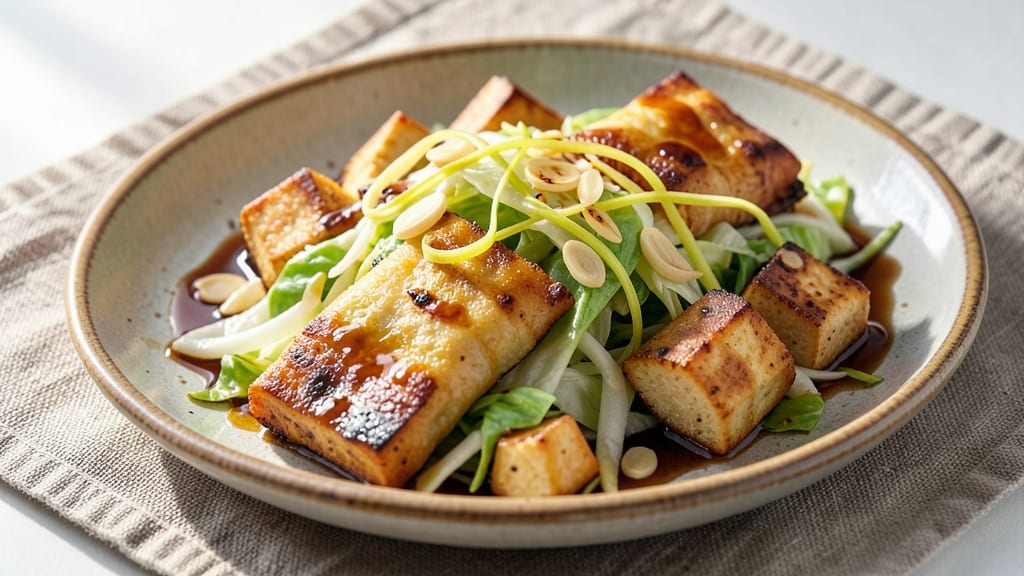 Vegetarian Egg Roll Filling Recipe: Crunchy Cabbage and Tofu Bites