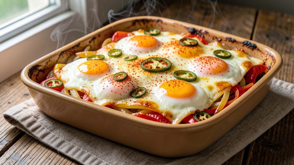 Spicy Egg Bake Recipe: Kickstart Your Day With Bold Heat and Crispy Top