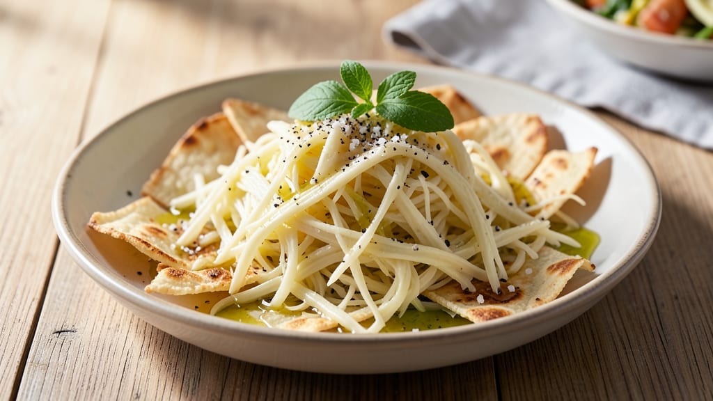 Shredded Eggs Recipe: Crispy Tortilla Cups With Perfectly Runny Yolk