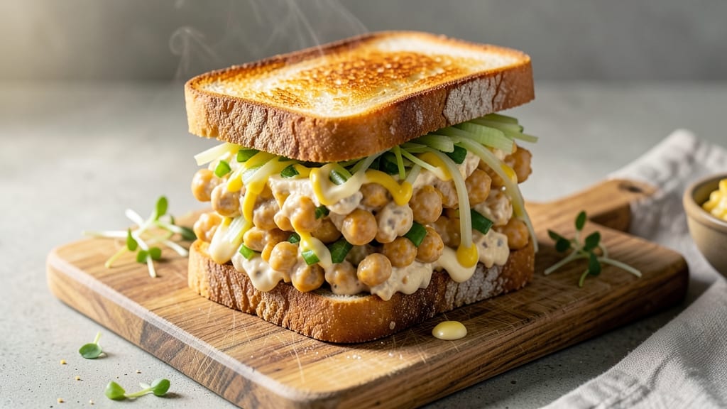 Vegan Egg Salad Sandwich Recipe: Chickpea-Based Creaminess That Mimics Real Eggs