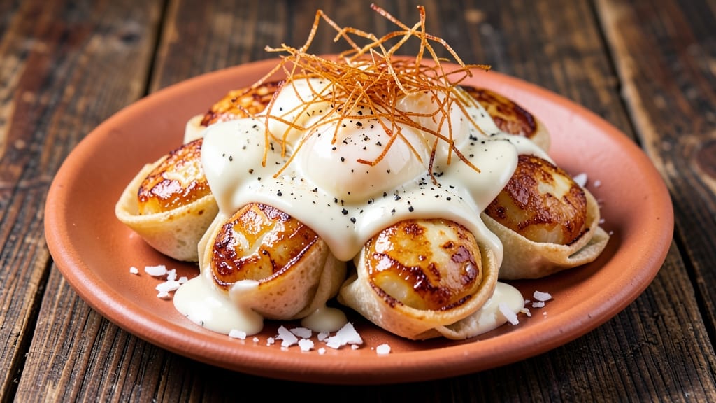 Sipo Egg Recipe With Nestle Cream: Crispy Tortilla Cups Filled With Silky Yolk Hearts