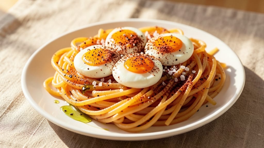 Spaghetti Squash Eggs Recipe: Fluffy Yolk-Crowned Breakfast Bowls
