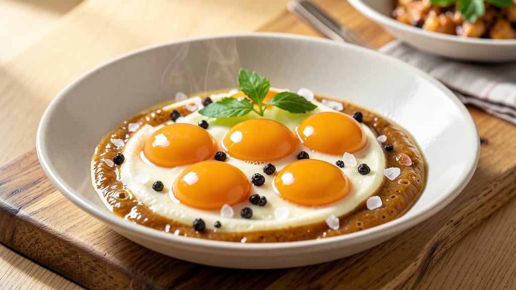 8 Egg Yolks Recipe: Silky Ribbons in Garlic-Butter Pools