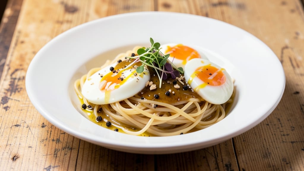 Angel Hair Pasta and Egg Recipe: Silky Ribbons in Lemon-Garlic Broth