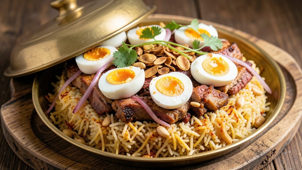 Ulavacharu Egg Biryani Recipe: Fragrant Saffron Rice with Spiced Eggs and Tamarind Zest