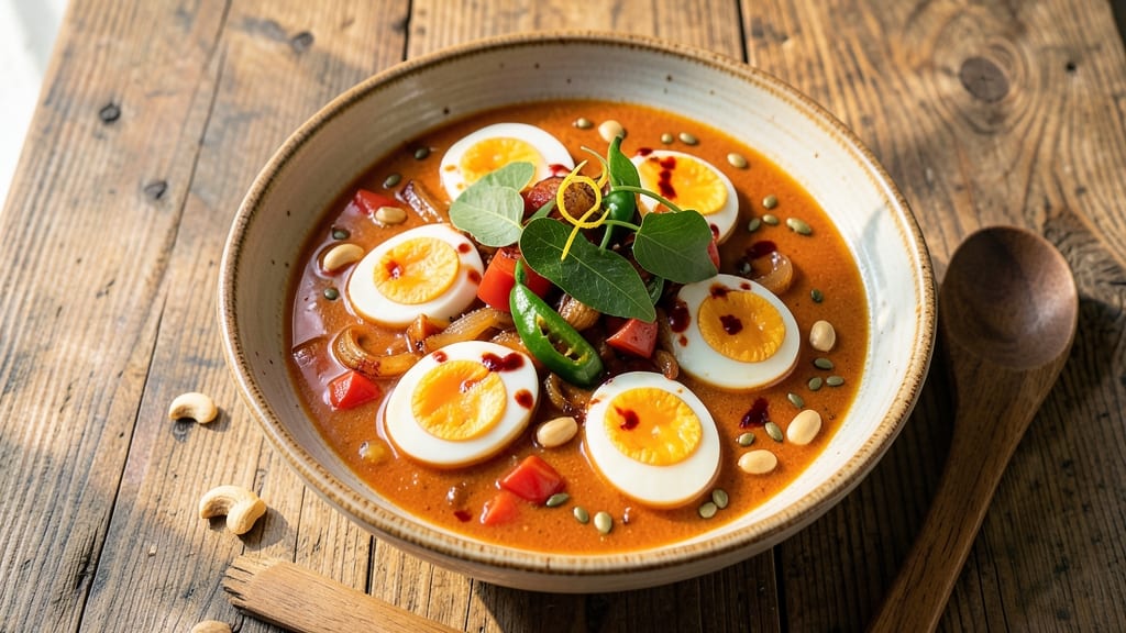 Andhra Egg Curry Recipe: Spicy Tamarind-Tangy South Indian Classic