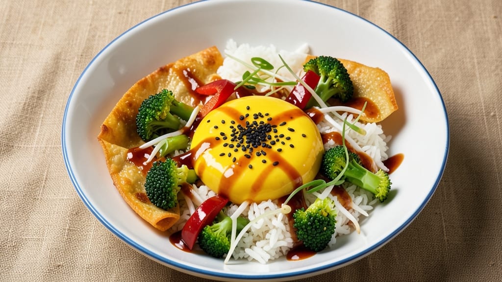 Aldi Egg Roll Bowl Recipe: Crispy Tortilla Cups with Spiced Yolk Treasure